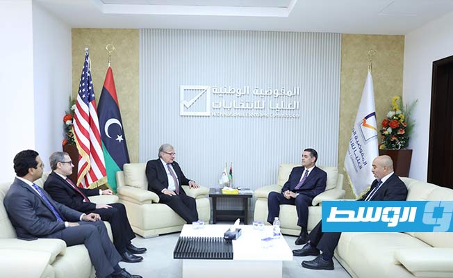 السايح يبحث مع نورلاند دعم «المقترحات الوطنية» لإنجاح الانتخابات