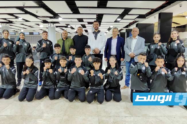 المنتخب الفلسطيني لـ«مواي تاي» يصل مطار معيتيقة للمشاركة في بطولة ليبيا الدولية