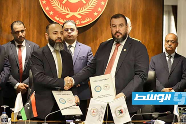 توقيع اتفاقية تعاون بين المشروع الوطني للتأهيل وإعادة الإدماج وجهاز الطب العسكري