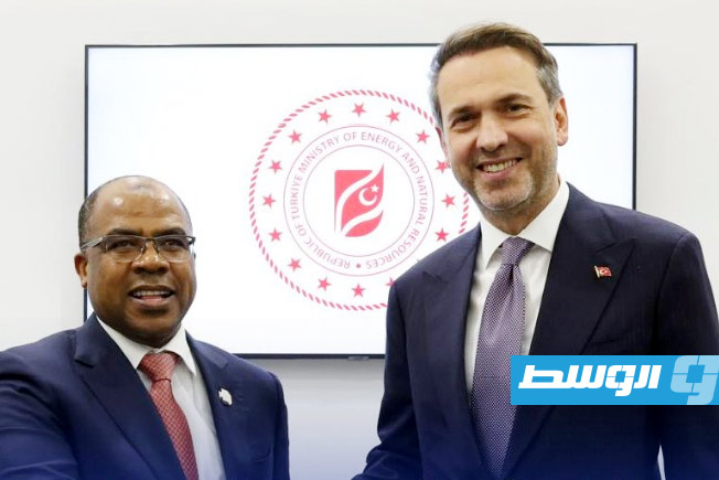 عبدالصادق يبحث مع وزير الطاقة التركي التعاون في برامج استكشاف وتطوير حقول النفط