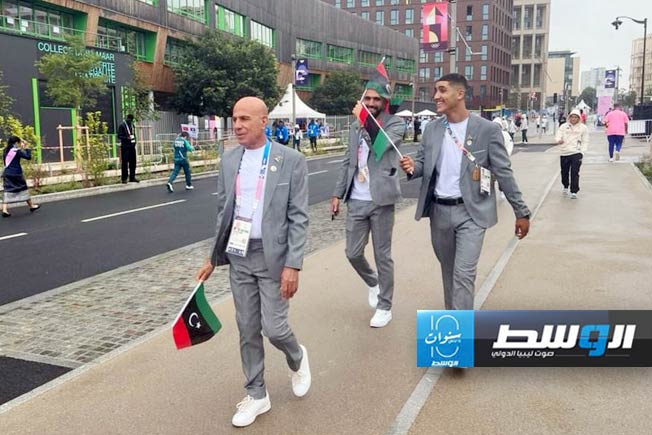 (صور).. حضور ليبي مميز في حفل افتتاح دورة الألعاب الأولمبية
