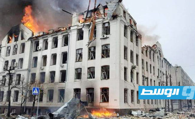 وزيرا خارجية فرنسا وأوكرانيا يجتمعان في ملجأ بسبب الهجمات الروسية