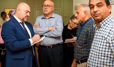 وفد إيطالي يزور مركز القلب في تاجوراء ومستشفى طرابلس الجامعي لتقييم احتياجاتهما