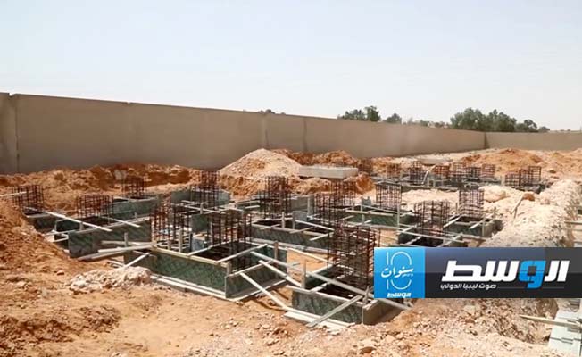 تواصل الأعمال المدنية بمحطة كهرباء يفرن