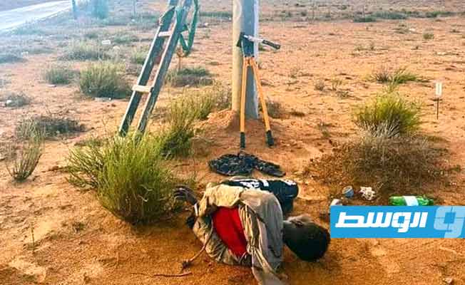 القبض على أفراد عصابة متلبسين بسرقة كوابل كهرباء في سرت