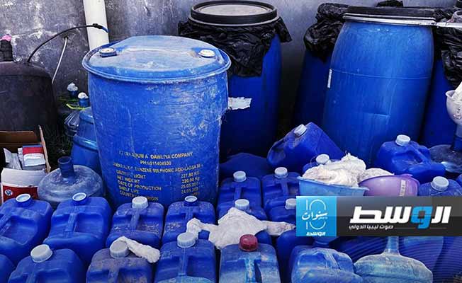 مداهمة مصنع خمور في طرابلس