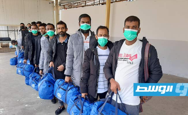 إعادة 134 مهاجرا من طرابلس إلى بنغلاديش