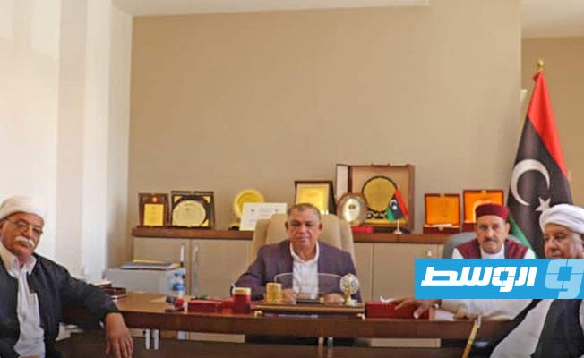 القطراني يبحث مع وفد أعيان العبيدات سبل الخروج من «الانسداد السياسي»