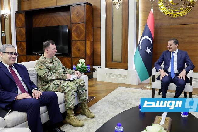 الدبيبة يبحث مع قائد «أفريكوم» التعاون في برامج تطوير القدرات العسكرية