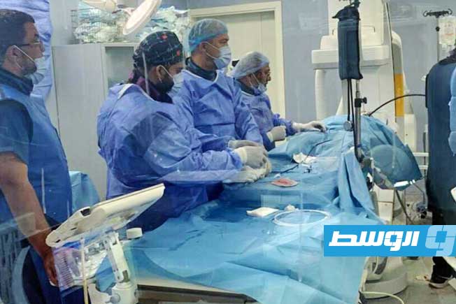 إجراء 20 عملية قسطرة علاجية لأطفال في مركز جراحة القلب تاجوراء (صور)