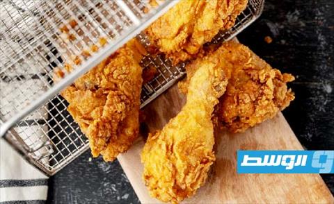 أوراك الدجاج المقرمشة مثل المطاعم