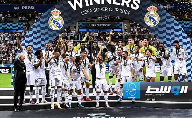 ريال مدريد يتوج بكأس السوبر الأوروبية على حساب أتالانتا (فيديو)