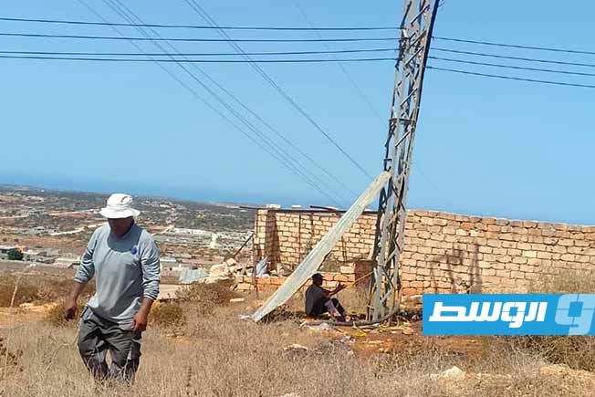 إرجاع الكهرباء إلى منطقة المنصورة بالجبل الأخضر