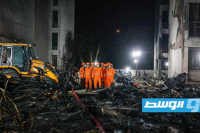 ارتفاع حصيلة تحطم طائرة الهند إلى 260 قتيلاً