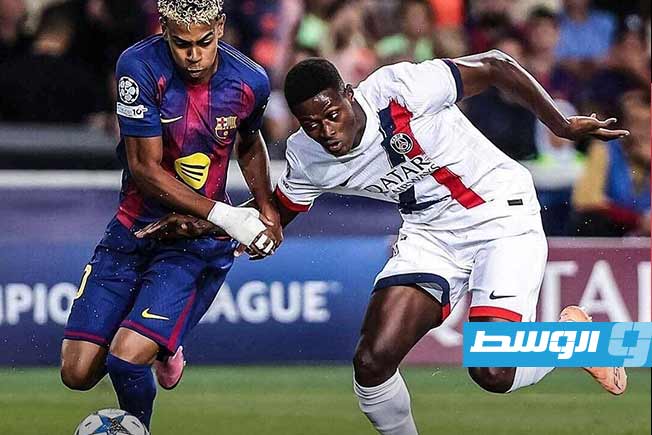 باريس سان جيرمان يحسم القمة الأوروبية أمام برشلونة