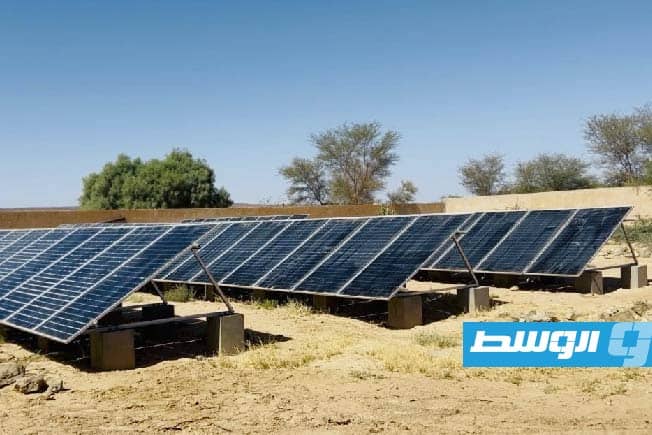 إطلاق مشروع إنشاء 9 محطات طاقة شمسية ببلدية غات