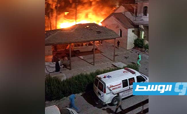 حصيلة أولية: أكثر من 500 شهيد في القصف الإسرائيلي لمستشفى المعمداني في غزة