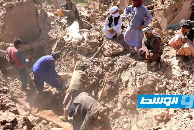 زلزال بقوة 5.8 درجات يضرب شرق أفغانستان