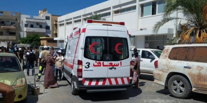 بالأسماء: إصابات بالرصاص أمام مصرف الجمهورية فرع المدينة ببنغازي