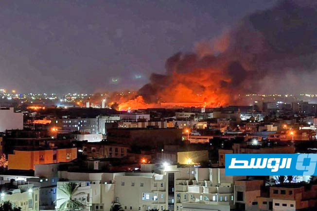 «الإسعاف»: 16 مصابا جراء انفجار مخزن ذخيرة في مصراتة