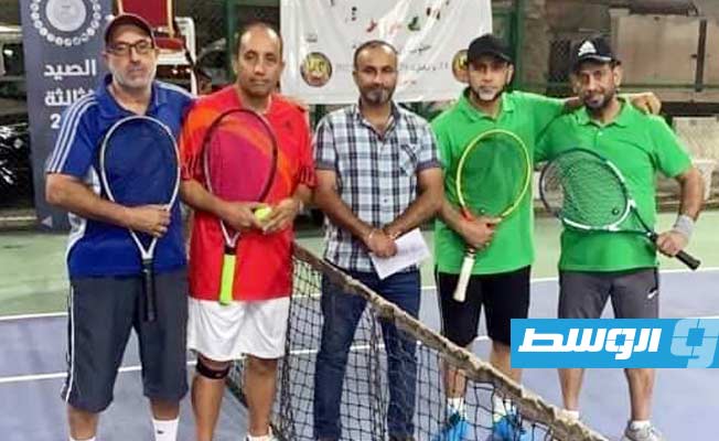 تألق ليبي في بطولة رواد التنس العربي
