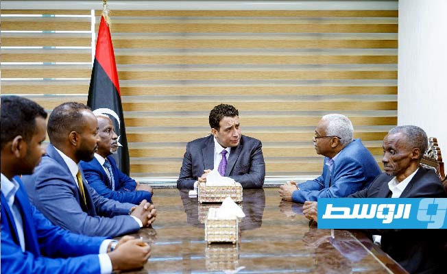 Menfi discusses national reconciliation with Tebu delegation