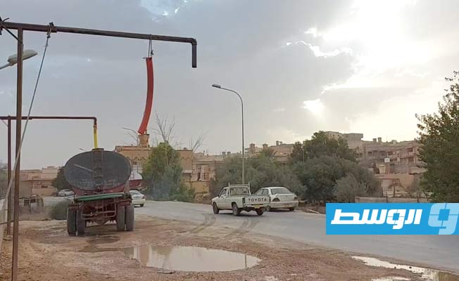 ارتفاع أسعار صهاريج مياه الشرب في بني وليد