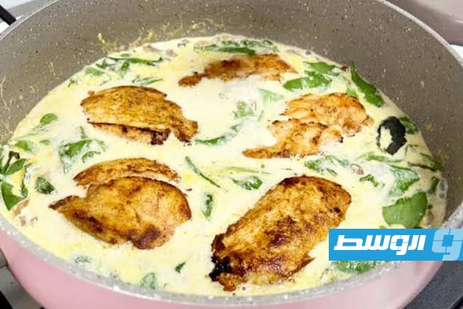 دجاج توسكان بالكريمة في دقائق معدودة