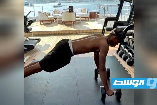 لامين يامال يستغل يوم الراحة للتدريب في موناكو
