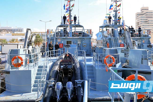 «القيادة العامة»: انضمام 4 زوارق سريعة للبحث والإنقاذ للقوات البحرية في قاعدة بنغازي