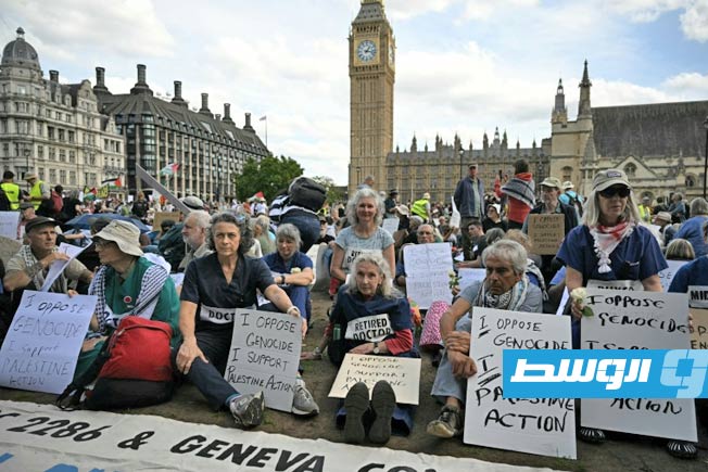 «بريطانيا»: توقيف 150 شخصًا خلال تظاهرة لمجموعة «بالستاين أكشن»