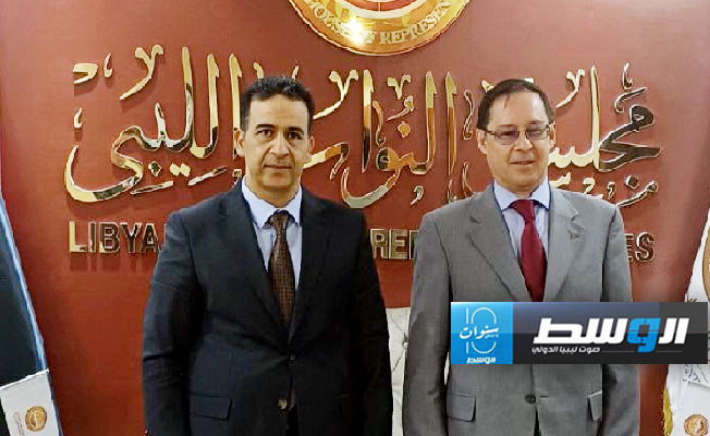 النويري يبحث مع السفير الروسي توحيد جهود الليبيين لحل الأزمة السياسية