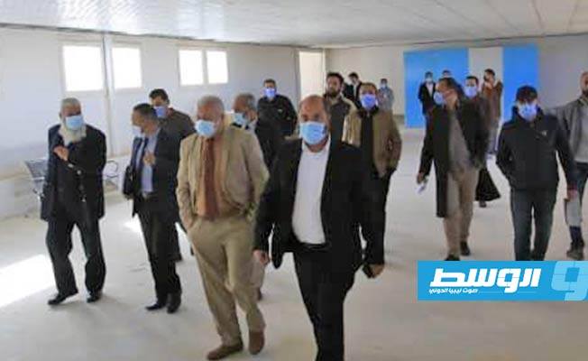 لجنة مشتركة من مصلحتي المطارات والطيران المدني والأرصاد الجوية تتفقد مطار الزنتان
