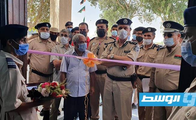 مدير أمن الجفارة يفتتح مركز شرطة الكريمية