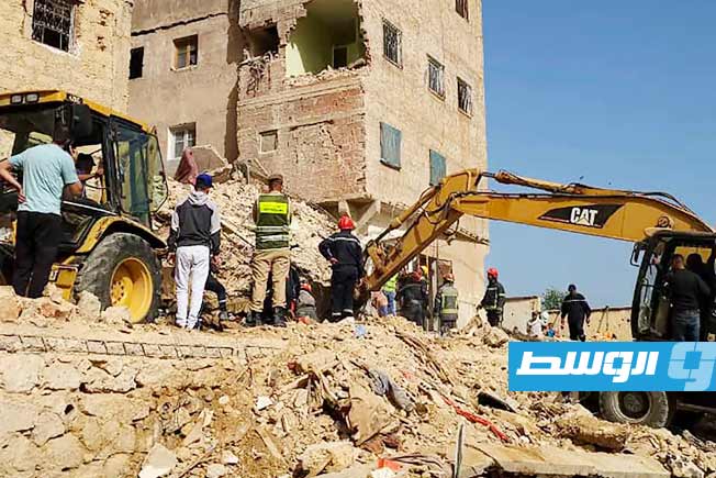 ارتفاع حصيلة ضحايا انهيار مبنى سكني في المغرب إلى 15 قتيلا