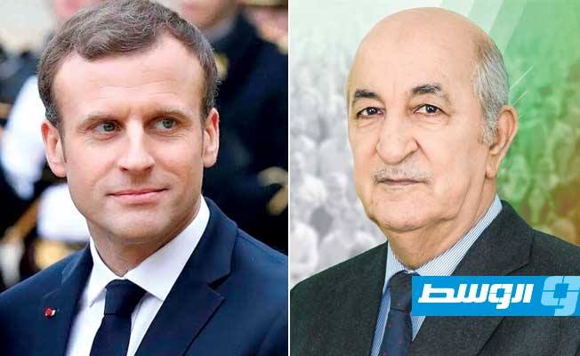 تبون يهنئ ماكرون ويدعوه لزيارة الجزائر
