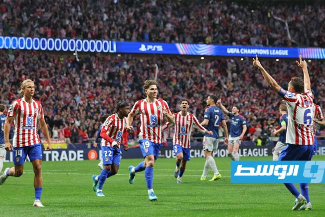 تعادل أتلتيكو مدريد وأرسنال 1-1 في ذهاب نصف نهائي أبطال أوروبا