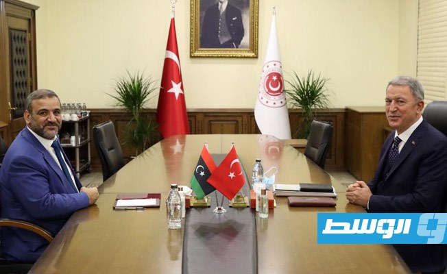 المشري وآكار يناقشان في أنقرة مبادرات وقف إطلاق النار وفرص استئناف الحوار السياسي