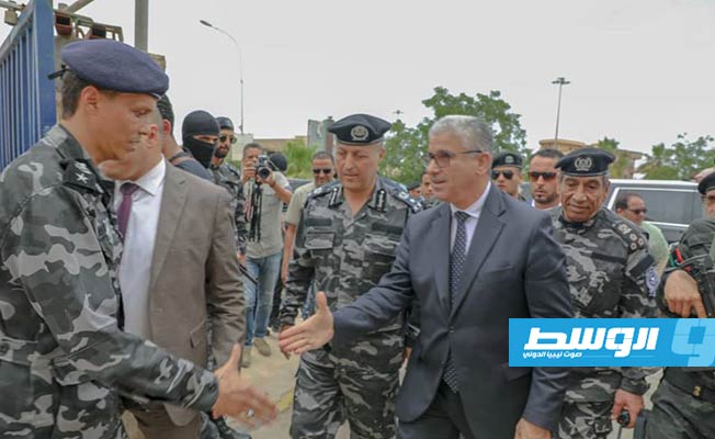 باشاغا يزور ترهونة ويدعو الأهالي النازحين إلى العودة للمدينة