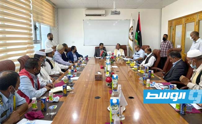 أبوجناح يبحث في الزنتان ملف المصالحة وتأمين الحدود
