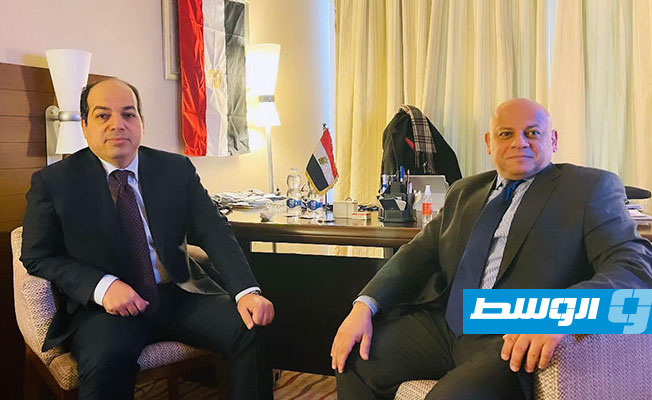 معيتيق والسفير المصري يؤكدان أهمية استمرار العملية السياسية السلمية في ليبيا