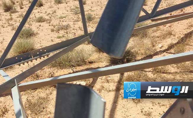 ضبط شخص حاول سرقة برج كهربائي في الرحيبات