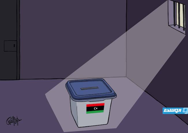 كاركاتير خيري - صندوق الاقتراع!