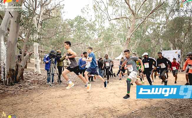 عبدالمالك وولاء يتوجان بكأس سباق العدو الريفي للجامعات