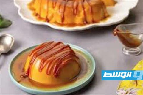 بطاطا حلوة بالكريم كراميل وزبدة الفول السوداني