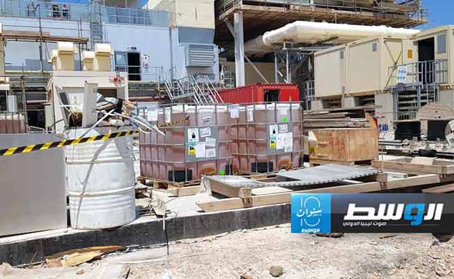 توريد معدات يونانية لمحطة كهرباء طبرق