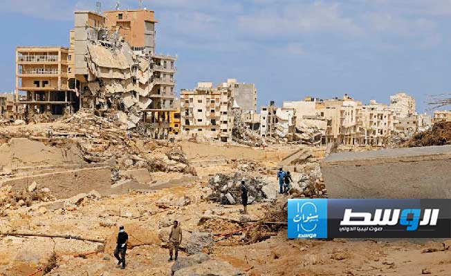 «بي بي سي»: ضحايا «عاصفة دانيال» تحولوا لـ«بيادق» في صراع السلطة بليبيا
