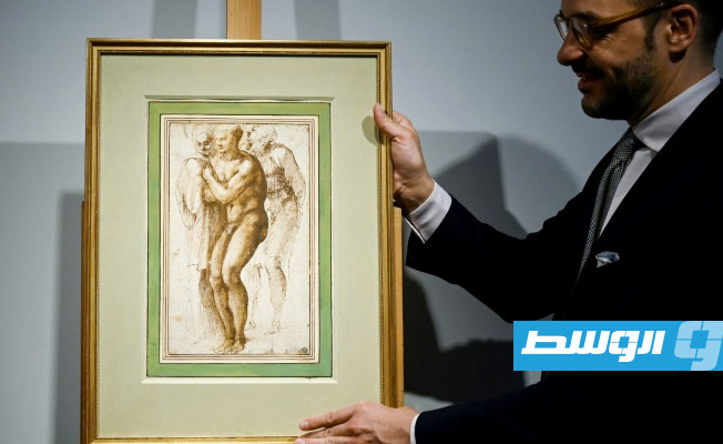 «كريستيز» تطرح رسما غير منشور لميكيلانغيلو في مزاد بباريس