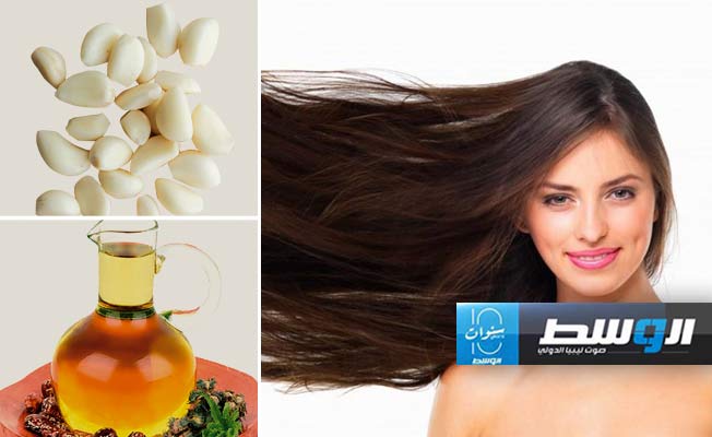الثوم والخروع لتكثيف الشعر