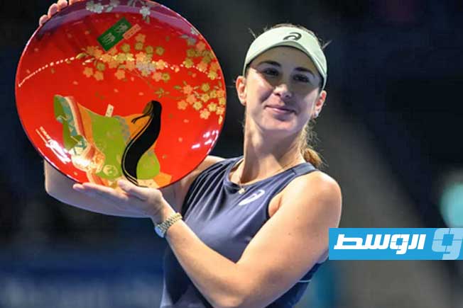 بنتشيتش تتألق في دورة طوكيو للتنس وتحرز لقبها العاشر